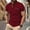 Red, variant on Fnnxeal Mens Polo Shirts, Solid Collared Lightweight Summer Casual Shirt With Short Sleeves Shirt for Men Red