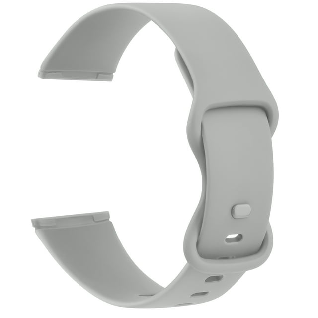 New Color Soft TPU Strap For Fitbit Versa 3 4 Band Watchband Replacement For Fitbit Sense/Sense 2 Bracelet Wristband Accessory Light Gray Size S