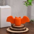 thumbnail image 3 of Miwamany Halloween Scented Candles, Soy Wax Bat Shaped Mini Candles, Tabletop Party Decor for Spooky Home Ambiance, 3 Classic Colors, 3 of 3