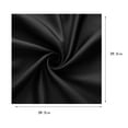 thumbnail image 3 of DJN Vente de Liquidation Matériau de Tapis : Fabriqué en Soie Imitation Premium Ce Tissu Est Doux et Soyeux. Il Est Conçu pour Résister à une Utilisation Fréquente Sans Décoloration Ni Déchirure Tissu Noir Taille Unique, 3 of 8