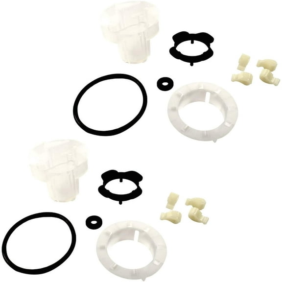 HQRP 2-Pack Washer Agitator Dogs Cam Repair Kit Works with 7MSAWS800LQ0 7MSAWS800MQ0 SAWS800HQ0