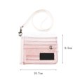thumbnail image 2 of WRISTBIQUE PVC Glitter Pink Holder with Multiple Card Slots and Hanging Strap for Daily Use, 2 of 8