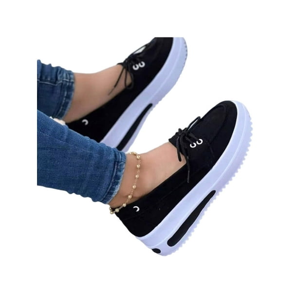 Platform lace hotsell up loafers
