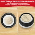 thumbnail image 6 of Tilcore Collapsible 600ml Black Shaker Bottle with Leakproof Lid, 6 of 8