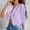 Purple, variant on Oplxuo Women's 3/4 Sleeve Shrugs for Dress Lightweight Open Front Cropped Cardigan Dressy Casual Loose Fit Shirt Jacket