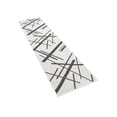 thumbnail image 4 of Unique Loom Outdoor Modern Collection Area Rug - Mikado (2' x 8' Runner Black and White), 4 of 10