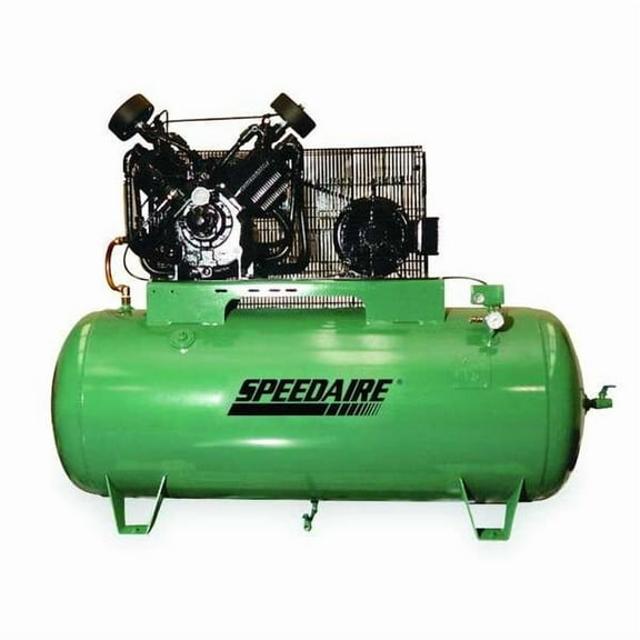 Speedaire Electric Air Compressor, 15 hp, 2 Stage 1WD90