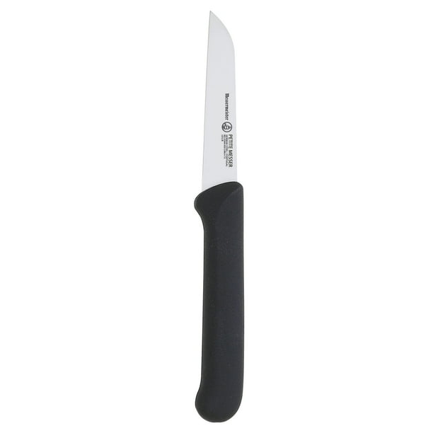Cuchillo de pelar Messermeister Petite Messer de 3 pulgadas con funda