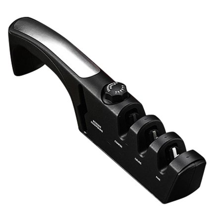 

Fovolat 3-Stage Knives Sharpener|Knives Scissor Sharpener|Professional Knives Sharpening Tool Helps Repair Restore Polish Blades Kitchen Knives Accessories