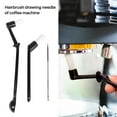 thumbnail image 4 of Coffee Machine Cleaning Brush with Spoon Tool Set for Espresso Machine Group ,Pack of 3,Black, 4 of 6