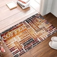 thumbnail image 4 of Goofa 16"x24" Inches Hand Drawn Vintage Coffee Doormats for Outdoor Entrance - Non-Slip Welcome Mat, Heavy Duty Door Mats Outdoor, Spring Doormat, 4 of 9
