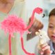 thumbnail image 3 of Títere de marioneta de flamenco, animales de peluche, títere de marioneta, títere interactivo, 3 of 4