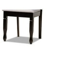 thumbnail image 5 of Baxton Studio Lanier Modern and Contemporary Grey Fabric Upholstered Espresso Brown Finished Wood 2-Piece Dining Chair, 5 of 7