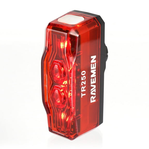 RAVEMEN TR250 Bicycle Light 250 Lumen Bike Brake Light with Auto on off for Night Riding