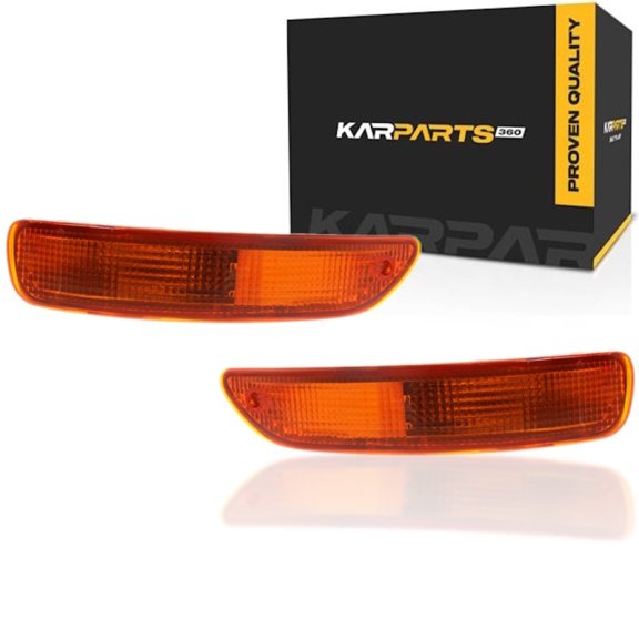 For 1993-1997 Toyota Corolla Pair Signal Lights Driver and Passenger Side Sedan/4dr wagon TO2530103 TO2531103 For 81520-12700 81510-12720