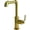 Brushed Brass, variant on Kingston Brass LS6201KL Whitaker Single-Handle Kitchen Faucet, Polished Chrome