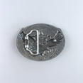 thumbnail image 3 of Vintage Style Western Cowboy Cowgirl Oval Belt Buckle also Stock in the US, 3 of 4