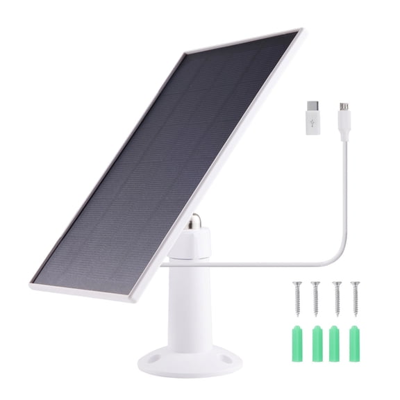 7829 Solar Charging Panel For Security Camera 3W Low Power Outdoor Camera Doorbells