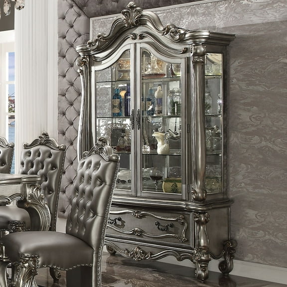 Acme Versailles Curio, Antique Platinum