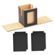 thumbnail image 2 of Caja para baraja de cartas coleccionables de béisbol con separadores y soporte para tarjetas Caqui, 2 of 9