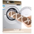 thumbnail image 4 of 31.5 x 19.7 inch Soft Non-slip Chenille Plush Bath Mat with Super Absorbent and Machine Washable - Gray, 4 of 5