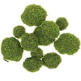 thumbnail image 1 of MOVTOTOP Hemoton 6Pcs Decorative Moss Stones Fake Mossy Stone Decoration Landscaping Faux Rocks, 1 of 7