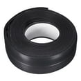 thumbnail image 1 of Impermeable Sello Malla Tira Cinta Auto Adhesivo 0.87" Ancho x 10.5' Largo PVC Sellado Cinta para Cocina Baño Negro, 1 of 5