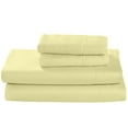 thumbnail image 2 of 400TC Superior Cotton 4PC 21 inches Extra Deep Pocket Bed Sheet Set - (Short Queen, Ivory) by The Great American Store, 2 of 3