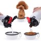 thumbnail image 3 of 2 cuencos plegables para perros NQ cuenco de silicona para comida y agua cuenco portátil expandible 350 ml, 3 of 5