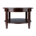 thumbnail image 4 of Winsome Concord Round Coffee Table, Walnut Finish, 4 of 8