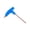 4mm, variant on Yammee Ergonomic T-Handle Allen Wrench Bike Allen Hexagon Key Wrench Long Arms Hexagon Key with Ball End Screwdriver Hand Tool