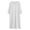 1_White, variant on Asxite Summer Dresses for Women Casual Solid Textured Loose Breathable Midi Sundress