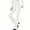 White, variant on Endives High Waist Women's Legging Jeans Solid Color Flared Pants Jeggings Jeans Casual Pant Leisure Sports With 2 Pockets