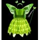 thumbnail image 3 of Frozen Girls Elsa Anna LED Light Up Princess Dress for Kids Cosplay Party Clothes Mermaid Rapunzel Snow White Carnival Prom Gown, 3 of 5
