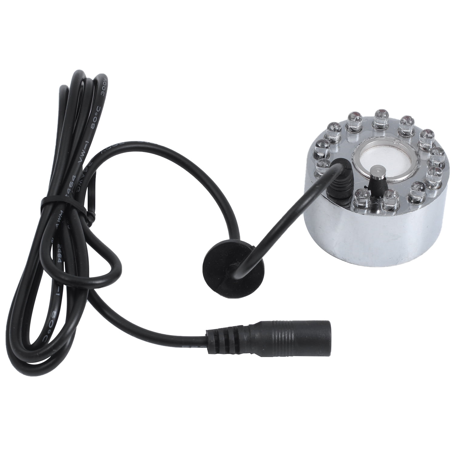 24V Color Changing Ultrasonic Mist Maker Fogger Water Fountain Pond