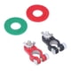 thumbnail image 2 of Clips De Terminal De Batería, 2 Piezas De Conector Negativo Positivo Negro Rojo Resistente A La Oxidación Para Coches Para Barcos Para Camiones ANGGREK Otros, 2 of 8