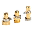 thumbnail image 3 of Cergrey 3PCS Hose Connector Garden Hose Repair Kit Quick Connector Adapter Irrigation Tools Parts,Hose Repair Kit,Connector Fittings, 3 of 8