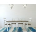 thumbnail image 2 of Linon Outdoor Washable Area Rug Collection, Ivory and Blue, 7' x 9', 2 of 9