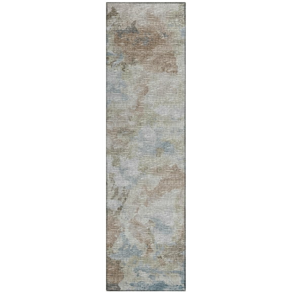 Addison Rugs Accord AAC32 Moody 2'3" x 7'6" Indoor Outdoor Runner Rug, Easy Clean, Machine Washable, Non Shedding, Entryway, Hallway, Living Room, Dining Room, Kitchen, Patio Rug