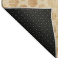 thumbnail image 5 of Addison Rugs Mayfield Premium Machine Washable Transitional Geometric Peach Rectangle Rug, 3' X 5' Machine Washable Transitional Geometric Peach Oversized Sherpa Throw Blanket, 5 of 7