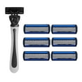 thumbnail image 4 of Youkk Rasage Manuel de l'Homme Vieux Rasoir 6 Couches 1 Support + 7 Insterts, 4 of 6
