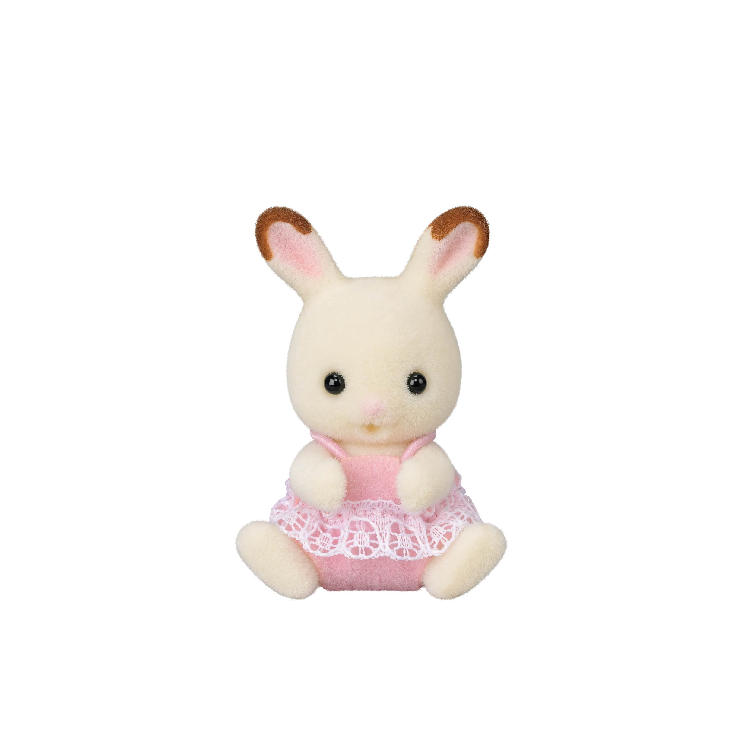 Calico Critters Chocolate Rabbit Twins, Collection of 2 Doll Figures