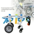thumbnail image 4 of Four Wheels Adjustable, ForE Leg Rehabilitation Dog Wheelchair Cart Paralyzed Pet Walk Assistant, 4 of 8