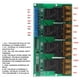 thumbnail image 1 of Módulo De Relé De Cuatro Vías De Alta Potencia Panel De Control De Aislamiento Optoacoplador 30A 9,5mm Terminal De Barrera Negra DC5V DC12V DC24V, 1 of 7