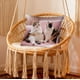 thumbnail image 4 of Juego de almohadas con estampado de animales bonitos para dormitorio, sala de estar, sofá, cojín de 45 x 45 cm para decoración de sofá y sala de estar, funda de almohada aterciopelada., 4 of 6