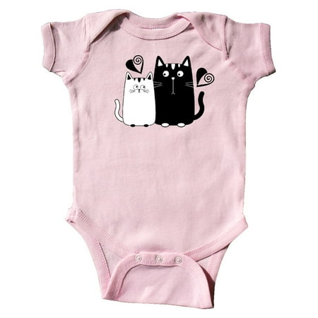 

Inktastic Valentines Day Cat Couple Gift Baby Girl Bodysuit