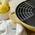 thumbnail image 6 of Staub Cast Iron Perfect Pan , Dutch Oven, 4.5-quart,  serves 4-5, Made in France, Citron, 6 of 9