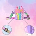 thumbnail image 5 of Bolso de hombro HUOGUO Pop Up Fidget Toys Unicorn para niñas, 5 of 5