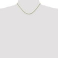 thumbnail image 4 of Auriga Fine Jewelry 10K Yellow Gold 1.4mm Singapore Chain Necklace 16inch for Women, 4 of 6