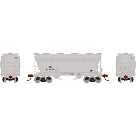 UPC 797534124820 product image for Athearn N Scale ACF 2970 Covered Hopper Car Burlington Northern/BN #435928 | upcitemdb.com